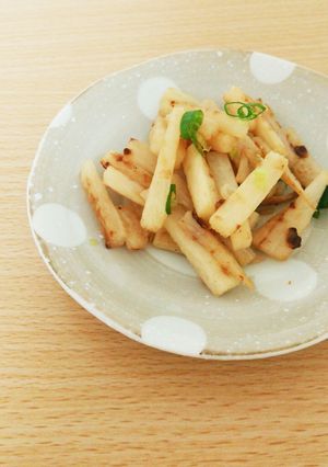 長芋のにんにく醤油炒め-レシピのメイン写真