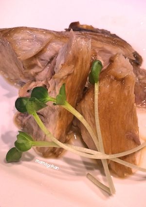マグロのカマの煮付け-レシピのメイン写真