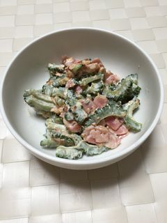 夏食材☆ゴーヤの鰹マヨ和え-レシピのメイン写真