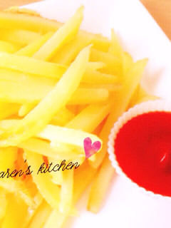 *焼き揚げる*フライドポテト-レシピのメイン写真