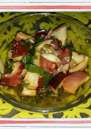 「　⭐　和・中華タコの和え物　⭐　」-レシピのメイン写真