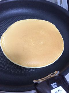 料理初心者が作ったホットケーキ-レシピのメイン写真
