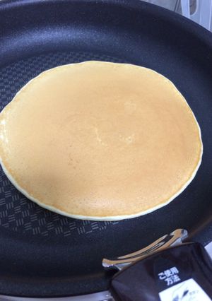 料理初心者が作ったホットケーキ-レシピのメイン写真