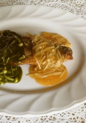 鯵のムニエルとろみ野菜あんかけ-レシピのメイン写真
