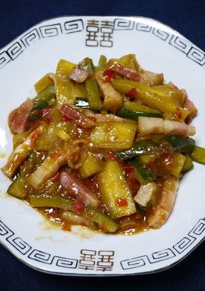 青ナスとベーコンのイタリアン回鍋肉-レシピのメイン写真