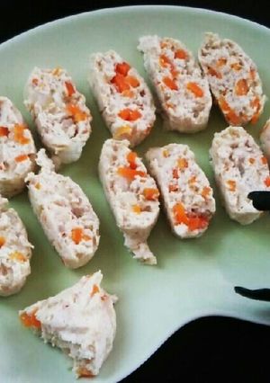 鶏と豆腐のミートローフ【離乳食後期】-レシピのメイン写真