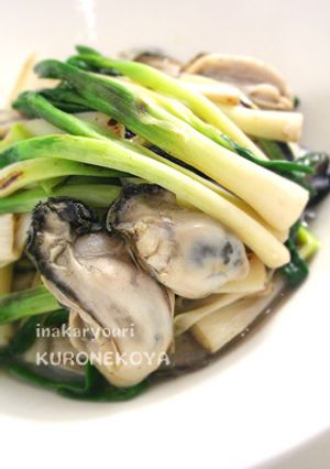 ジャッと炒めたきもどで牡蠣のふわっと蒸し-レシピのメイン写真