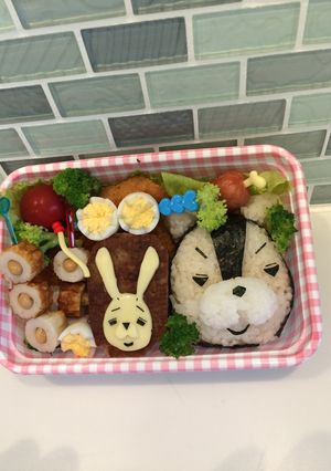 キャラ弁 紙兎ロペ-レシピのメイン写真