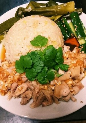 炊飯器で作るなんちゃってカオマンガイ-レシピのメイン写真