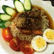 盛付けで豪華☆盛岡冷麺
