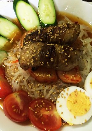 盛付けで豪華☆盛岡冷麺-レシピのメイン写真