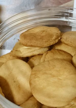 混ぜて焼くだけ♫レモンクリームビスケット-レシピのメイン写真