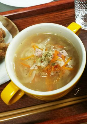 (( 簡単！子供大好き、野菜スープ ))-レシピのメイン写真
