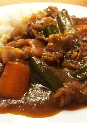夏野菜たっぷり♡オクラカレー☆*+-レシピのメイン写真