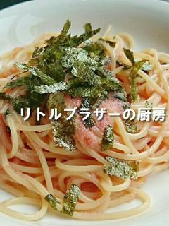 冷凍明太子&しその葉で 明太子スパゲティ-レシピのメイン写真