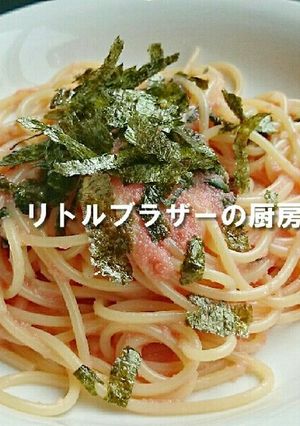 冷凍明太子&しその葉で 明太子スパゲティ-レシピのメイン写真