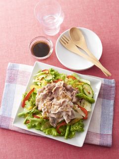 ドルチェポルコの冷しゃぶサラダ-レシピのメイン写真