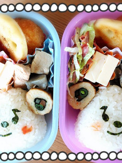幼稚園お弁当どうぶつキャラ弁簡単★-レシピのメイン写真