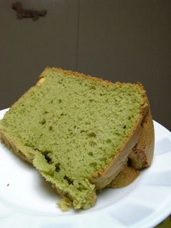 抹茶シフォン-レシピのメイン写真