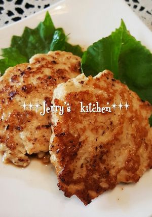 鶏ひき肉で*ヘルシー♡豆腐ハンバーグ*-レシピのメイン写真