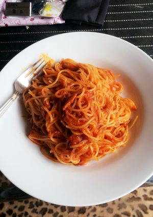 チリツナパスタ-レシピのメイン写真