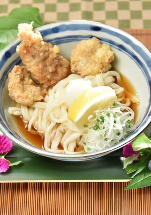 チューボーですよ！冷やしとり天うどん-レシピのメイン写真