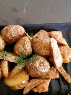 豚肉とポテトのガーリック炒め-レシピのメイン写真