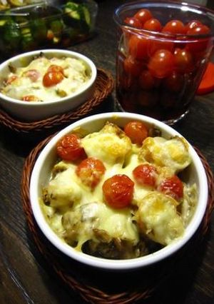 ホタテとトマトの☆チーズ焼き-レシピのメイン写真