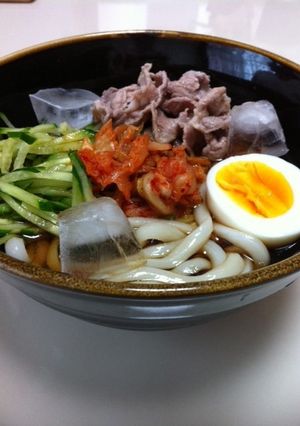 ✿韓国風？冷やしうどん✿-レシピのメイン写真