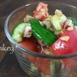 夏はコレ!きゅうりとトマトのお魚サラダ