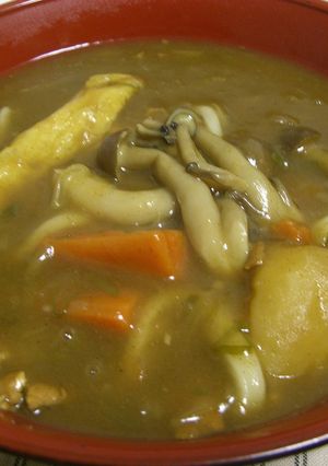 10分☆だしのきいたカレーうどん-レシピのメイン写真