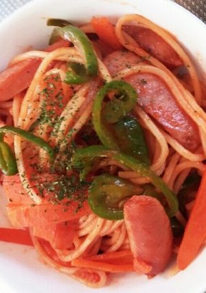 定食屋さんの昔ながらのナポリタン⭐-レシピのメイン写真