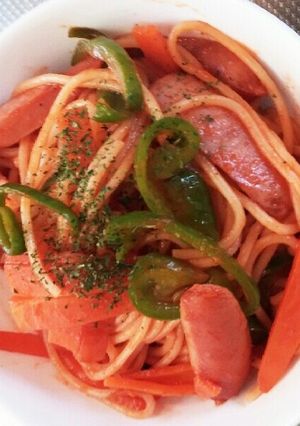 定食屋さんの昔ながらのナポリタン⭐-レシピのメイン写真