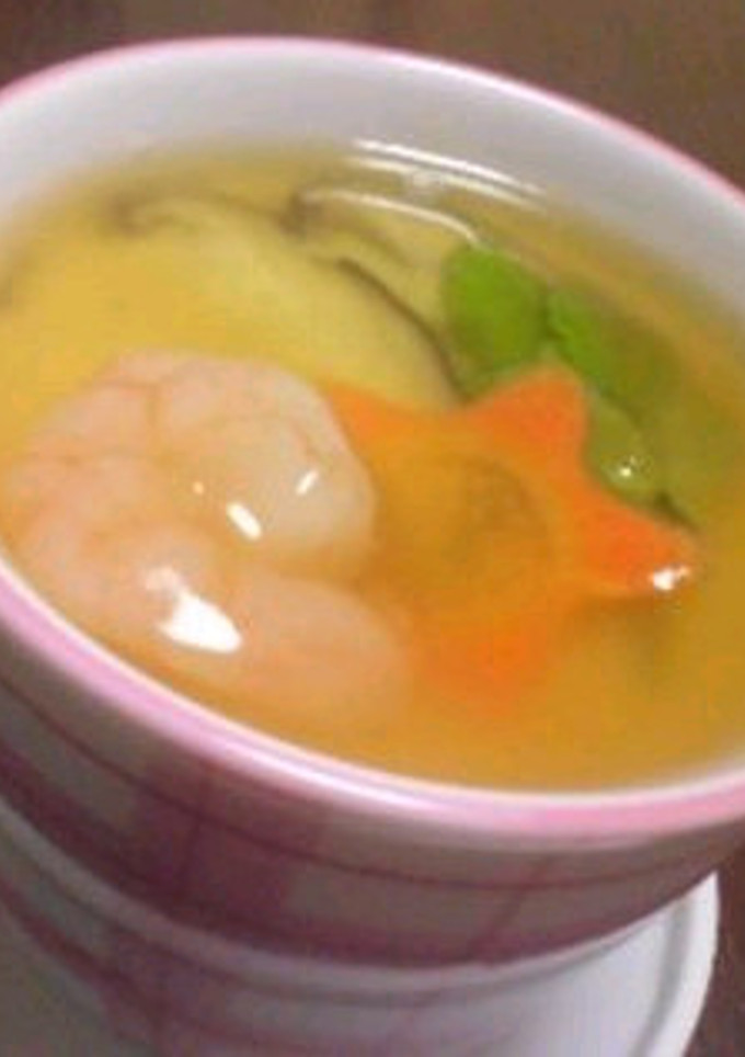 ものぐさ(*≧ｍ≦)でもイケてる茶碗蒸し-レシピのメイン写真