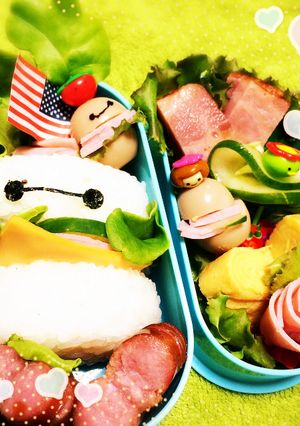 おにぎりサンド→ベイマックス弁当☆-レシピのメイン写真