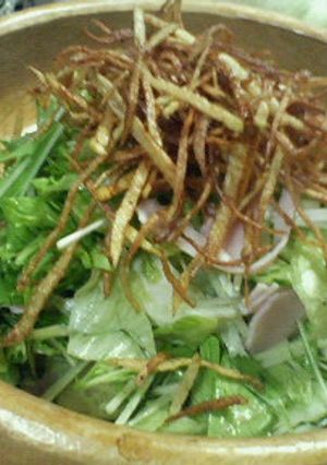 カリカリじゃがいもの野菜サラダ-レシピのメイン写真