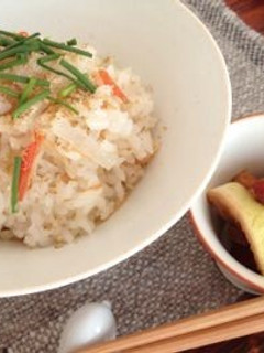 昆布水でにんじんご飯-レシピのメイン写真