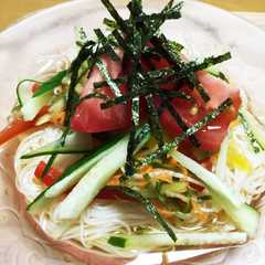 夏バテ解消☆そうめん南蛮-レシピのメイン写真