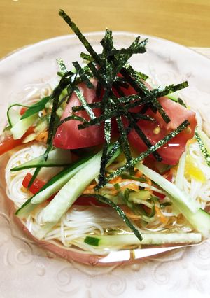 夏バテ解消☆そうめん南蛮-レシピのメイン写真