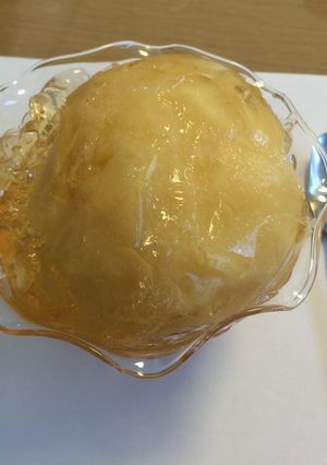 桃のコンポートゼリー-レシピのメイン写真