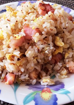 定番！厚切りベーコンの炒飯-レシピのメイン写真