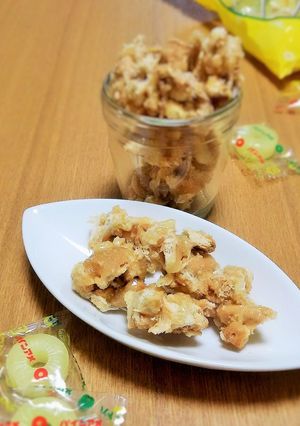 サクサク！ビスケットでパイ風パインアメ-レシピのメイン写真