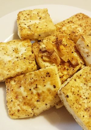 安い、旨いっ！豆腐のガーリックステーキ-レシピのメイン写真
