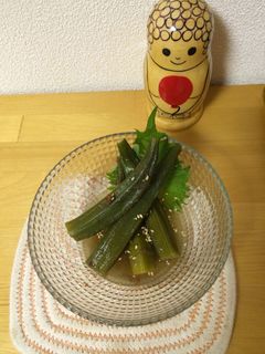 簡単☆速攻おくらのおひたし☆-レシピのメイン写真