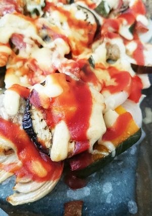 暑い日 オーブン焼き 冷蔵庫にあるもの-レシピのメイン写真
