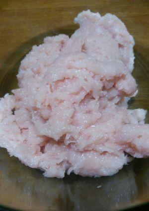 お手軽!安上がり♪鶏胸肉が鶏挽肉に☆-レシピのメイン写真