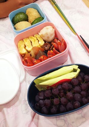 ☆残り物で☆ 簡単お弁当♡-レシピのメイン写真