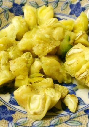 トロリンゴーヤのワタおつまみ-レシピのメイン写真
