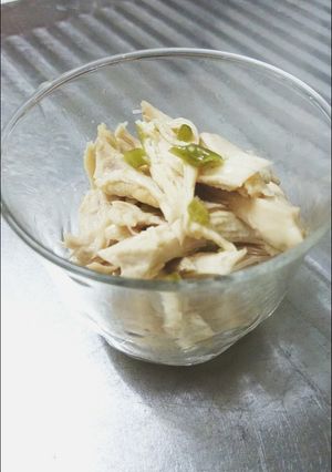 蒸し鶏のわさび和え-レシピのメイン写真