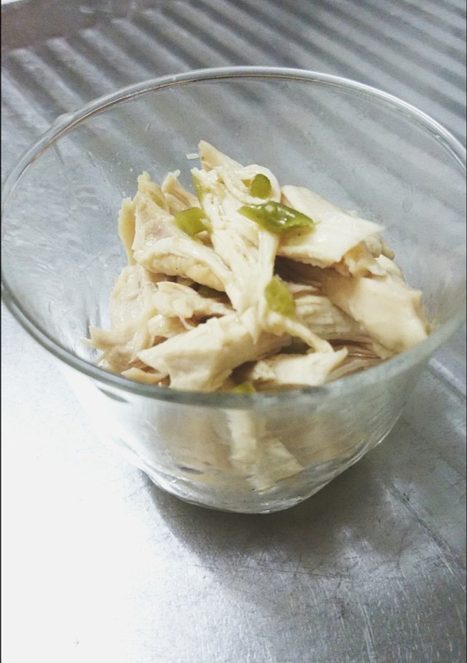 蒸し鶏のわさび和え-レシピのメイン写真